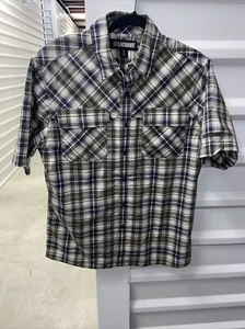 Blackhawk! Warrior Wear Shirt S Blue Line Plaid Tactical Concealed Carry Men's - Picture 1 of 8