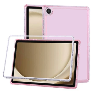 Transparent Shockproof Case For Galaxy Tab S9 Ultra /S8 Ultra/S9+/S9/S8/A9+/A8 - Picture 1 of 15