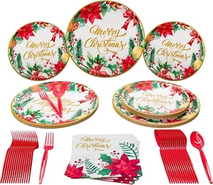 Christmas Party Standard Pack (100 Pieces for 16 Guests) - Supplies, Decorations - Picture 1 of 6