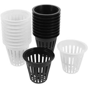 20 Pcs Blumentöpfe Ohne Erde Eimer Netztopf Hydroponischer Netzbecher - Bild 1 von 12