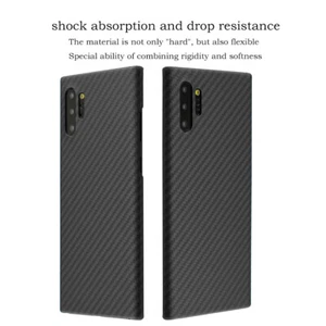 Real Aramid Carbon Fiber Case For Samsung Note 10 Lite Plus Anti-fall Ultra Thin - Picture 1 of 10
