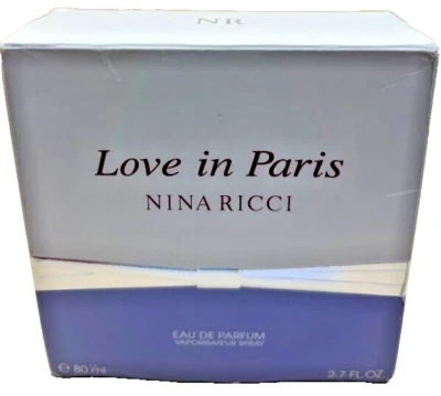 Love in Paris de Nina Ricci 2,7 fl. oz/80 ml eau de parfum para mujer nuevo en caja Foto 1 de 3