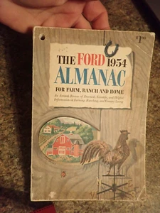 1973 Ford Almanac for Farm, Ranch and Home - by John Strohm softcover - Foto 1 di 6