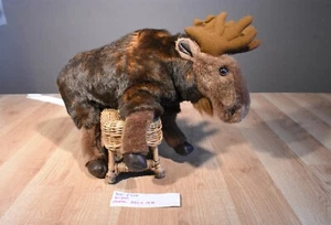 Peluche Unipak Floppy Brown Moose 1990 (310-1310) - Imagen 1 de 5