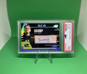 2021 UPPER DECK CALL OF DUTY *First Ed PSA GRADED MINT 9* RARE SOLO INK SCUMP - Picture 1 of 4