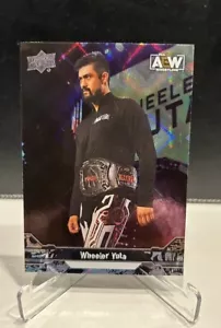 Wheeler Yuta Diamond Plate Parallel - 2023 Upper Deck AEW Flagship - Picture 1 of 2