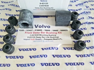 Volvo 122S 59-69 - P1800 61-73 Sway Bar Bushing Kit Mounting & Links - Picture 1 of 3