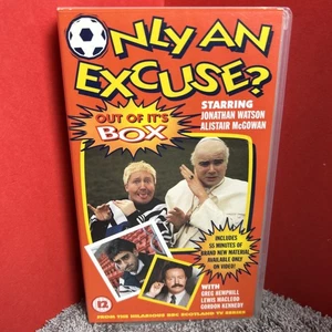 Only An Excuse, Out Of It's Box, Vintage 90’s, VHS Video, Scottish Football, PNE - Picture 1 of 4