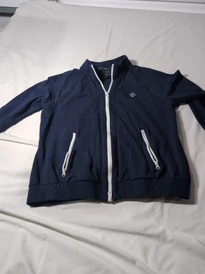 Belyn Key Women’s Navy Blue Full Zip Jacket Size L - Image 1 of 4