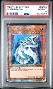 Cyber Dragon - PSA 10 - TN23-EN005 - Quarter Century Secret Rare - Yugioh - Bild 1 von 2
