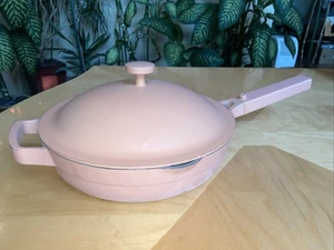 Our Place Pan Frying Spice Terracotta 10.75" W/Handle & Lid Non-Stick Ceramic - Picture 1 of 8