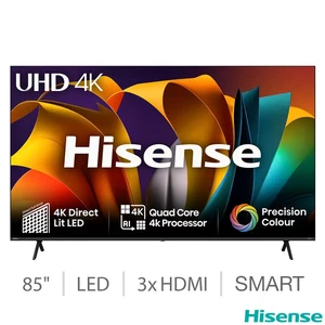 Hisense 85A6NTUK 85 pulgadas LED Freely Smart TV - Imagen 1 de 8