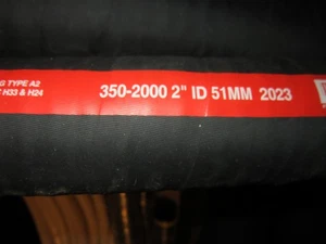  Marine fuel fill hose 2" ID MPI 350 series Wire reinforced   sold by the  Foot - Picture 1 of 3