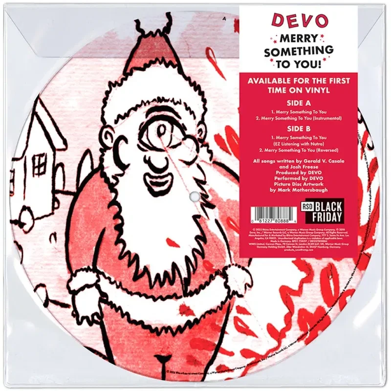 Devo - Merry Something To You BF25 Picture EP Vinyl LP New&Sealed - Image 1 of 1