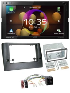 JVC DAB MP3 2DIN Bluetooth USB Autoradio für Fiat Stilo (ab 2005) - Bild 1 von 10