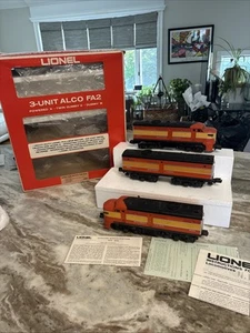 Lionel 6-8552 6-8553 6-8554 Southern Pacific Daylight Alco FA2 ABA COMPLETE SET - Picture 1 of 24