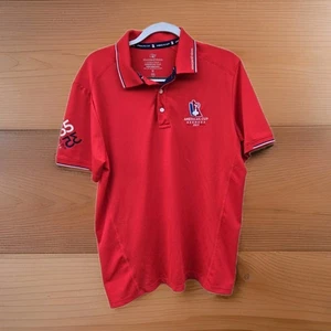 VINEYARD VINES MENS Medium AMERICAS CUP POLO SHIRT BERMUDA 2017 PERFORMANCE - Picture 1 of 17