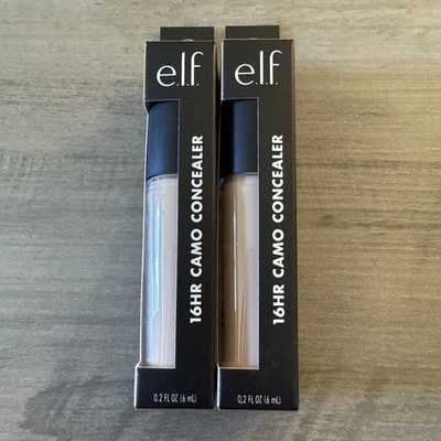 2-Pack e.l.f. 16-Hour Camo Concealer Medium Beige 85849 Matte Full Coverage NIB - Image 1 of 3