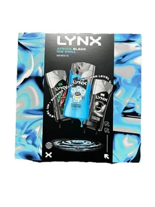 Lynx Bodywash Trio Gift Set for Men – Africa, Black & Ice Chill Scents *NEW* - Picture 1 of 2