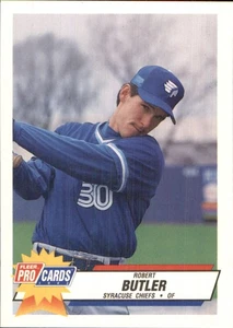 Robert Butler 1993 Fleer ProCards #1009 RC Syracuse Chiefs *AutographDen* - Picture 1 of 2