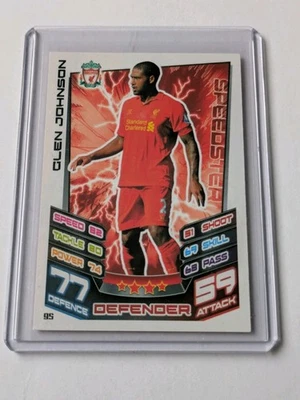 Glen Johnson Liverpool 2012-13 Topps Match Attax EPL #95 - Image 1 of 4