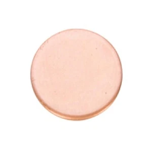 Copper Blanks Circle 1/2 Inch 18ga Pkg Of 6 - Picture 1 of 1