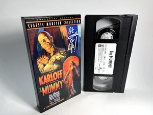 The Mummy Boris Karloff VHS tape 1930s classic universal monsters b&w - Picture 1 of 2