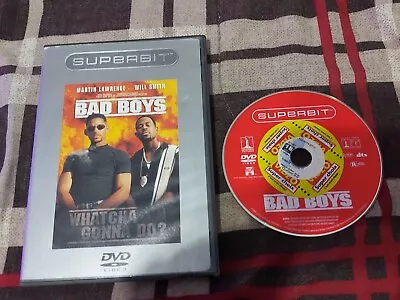 Bad Boys (1995) (DVD, 2003, Superbit) Will Smith, Martin Lawrence - Image 1 of 4