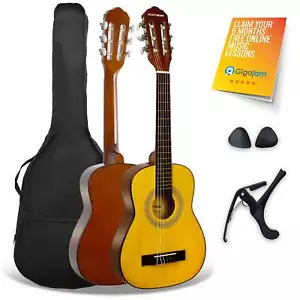 Classical Guitar 1/4 Size XF Kids Starter Pack- Nylon Strings & Bag - 3rd Avenue - Picture 1 of 6