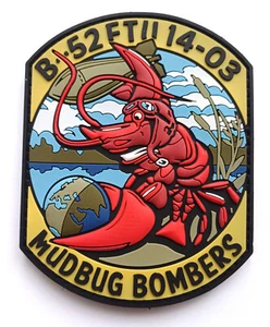 USAF B-52 Formal Training Unit FTU 14-03 Mudbug Bombers Barksdale AFB 2014 Patch - Picture 1 of 1