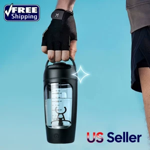 650ML Electric Protein Shaker & Smoothie Bottle, USB Rechargeable, Gym & Travel - Picture 1 of 12
