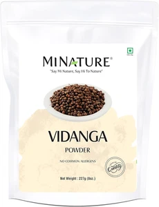 Vidanga Powder (Embelia Ribes)| Also Known as False Black Pepper | 227Gram - Picture 1 of 12