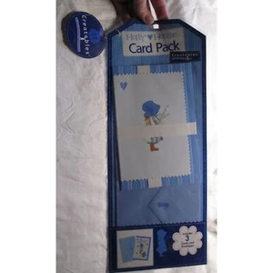 Holly Hobbie Creatables Kartenpaket Set 3 Karten und Umschläge Basteln Sammelalbum - Bild 1 von 2