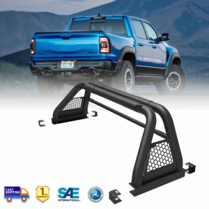 Adjustable Roll Sport Bar Chase Rack Bed Bar For 2011-2023 RAM 1500/2500/3500 - Picture 1 of 13