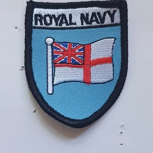 EMBROIDERED  Badge ROYAL NAVY A066 - Picture 1 of 1