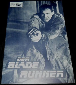 Blade Runner ORIGINAL Austrian program '82 Ridley Scott Harrison Ford 4 pages - Picture 1 of 1