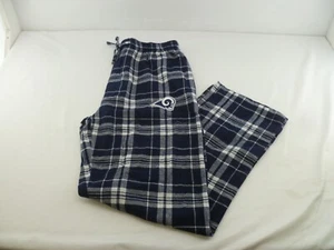 NEW Men's Team Apparel NFL St. Louis Rams Flannel Lounge Pants-Medium (NWOT) - Picture 1 of 8