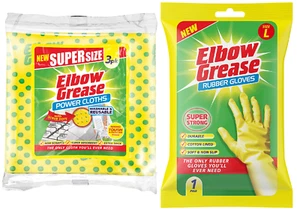 Kitchen Rubber Gloves Cotton Lined Super Strong / Cleaning Power Cloths Reusable - Picture 1 of 27