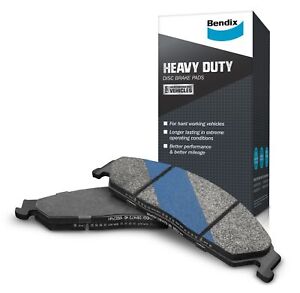 Bendix Heavy Duty Brake Pad Set Front DB1366 HD fits Ford Ranger 3.0 TDdi 4x4...