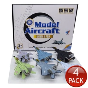 4 x 1:72 Scale Die Cast Model Aircraft Planes Adults Kids Action Figures Toys - Picture 1 of 15