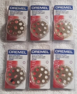 DREMEL EZ544 RUOTA DA TAGLIO LEGNO METALLO -NUOVA SIGILLATA LOTTO DI 6 NOS - Foto 1 di 4