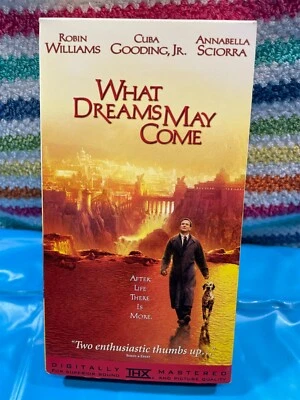What Dreams May Come Digitally Mastered VHS Tape Robin Williams - Image 1 of 3