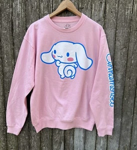 Hello Kitty Cinnamoroll by Sanrio Pink sweatshirt Medium - Picture 1 of 6