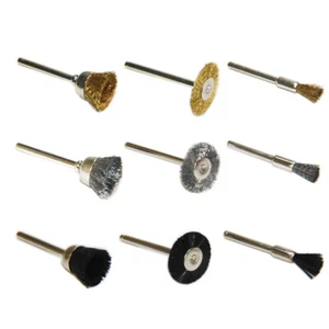 Wire Wheel Brush for Dremel mini Drill Rotary Metalworking Tool Accessories - Picture 1 of 5