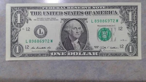 2009 L/12 (FW) 1,00 $ DOLLARSCHEIN, BANKFRISCH - Bild 1 von 1