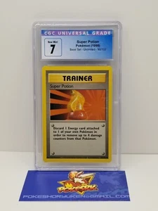 Pokemon 1999 CGC 7 Base Set Ilimitado 90/102 - Imagen 1 de 4