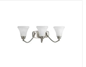 Progress Lighting Janos 3-Light Bath Vanity Light Fixture Brushed Nickle - Picture 1 of 4