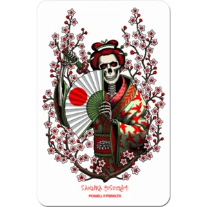 Powell Peralta Sakura Yosozumi Samurai 6" Skateboard Sticker - Picture 1 of 1