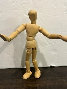 Wooden Artist figure for Drawing Model 5" posing model Christmas Idea - Picture 1 of 5