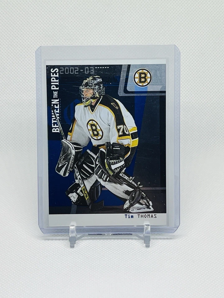 2003 Tim Thomas In Between The Pipes - Image 1 of 2